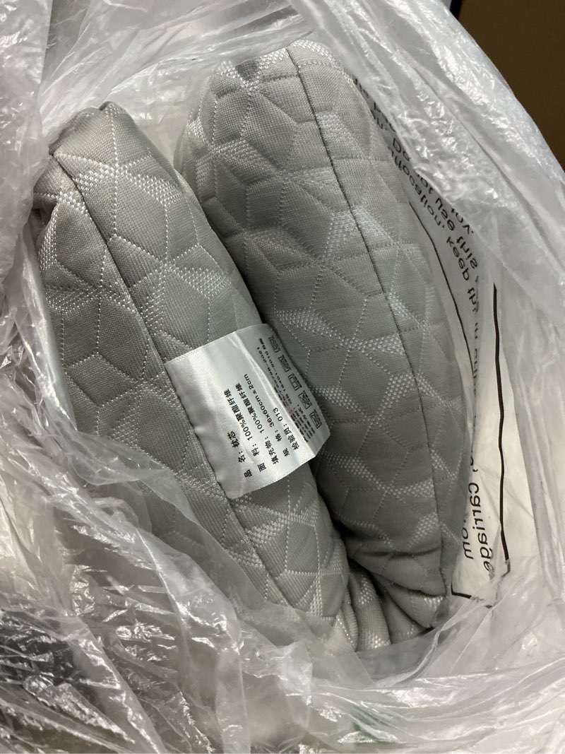 Condition photo showing Good Condition for lounsweer 24 x 14 x 4 inches gray ear piercing hole with large holes pillows side sleeper pillow for side sleepers and ear inflammation pressure sores comfort relieves pressure while sleeping