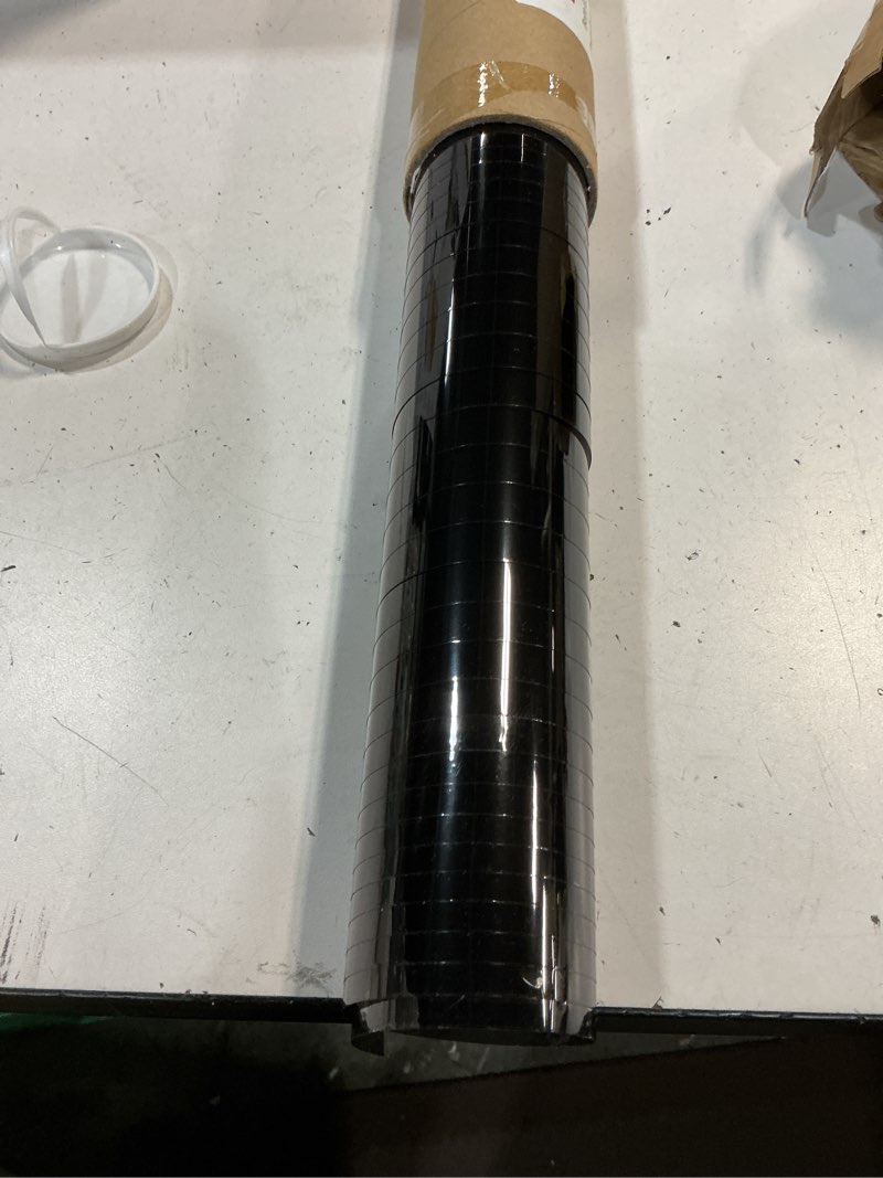 Condition photo showing As Is for rockrose 35% premium carbon car window tint film 24 in x 25ft 2ply charcoal privacy film uv, heat blocking tint for car or home adhesive film easy shrink, plotter friendly pro grade 24 in x 25ft 35 percent