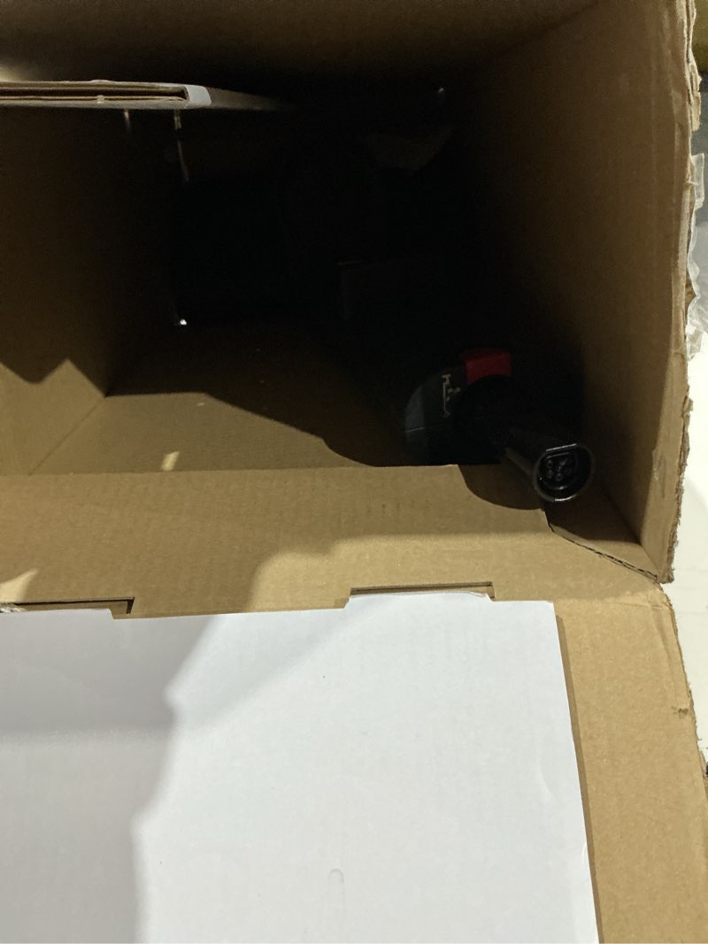 Condition photo showing As Is for dyson washg1 wet cleaner (matte black/ultra blue)