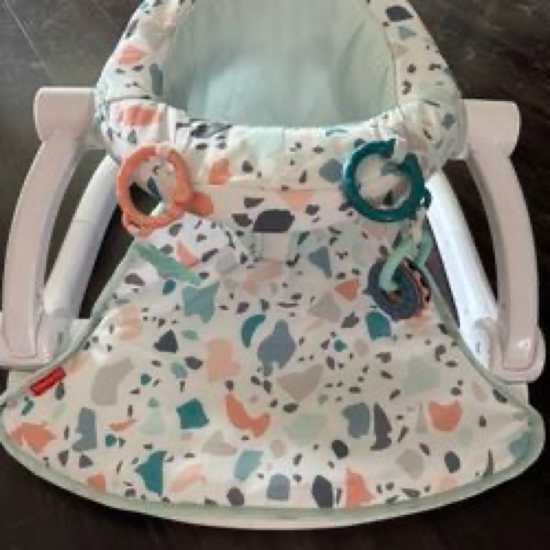 Fisher-Price Portable Baby Chair Sit-Me-Up Floor Seat With