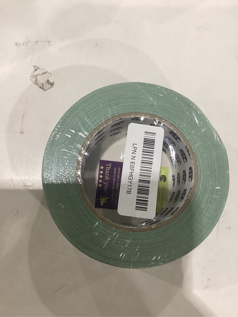 Condition photo showing Good Condition for bates- gaffers tape 2 inch x 33 yards, green gaffer tape 2 inch, polyethylene-coated cloth, non-reflective, no residue 2 inch x 33 yards green 1