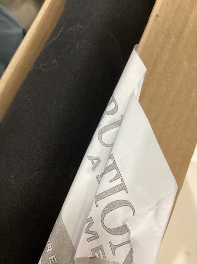 Condition photo showing Good Condition for backjack regular floor chair, cotton, black