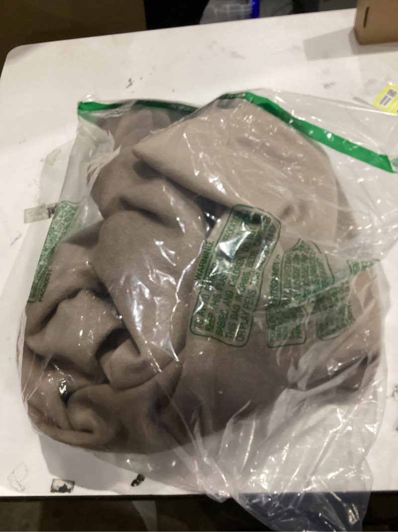 Condition photo showing As Is for CHARTOU Women's Oversized Notched Collar Wool Blend Single Breast Midi Long Trench Coat Small Khaki