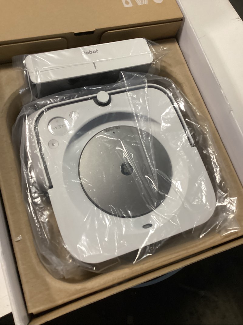Condition photo showing Good Condition for irobot braava jet m6 (6110) ultimate robot mop- wi-fi connected, precision jet spray, smart mapping, works with alexa, ideal for multiple rooms, recharges and resumes, white