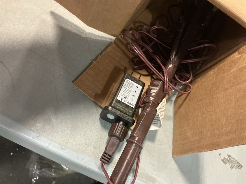 Condition photo showing As Is for TYBEEU 5ft Lighted Cherry Blossom Tree with 184 Warm White LED Lights for Holiday Decor - Dimmable, 