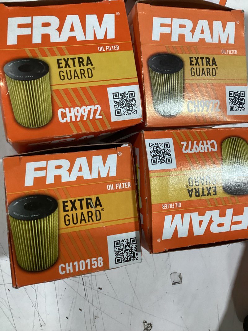Condition photo showing New/Like New for ch9972 cartridge oil filter 4pk