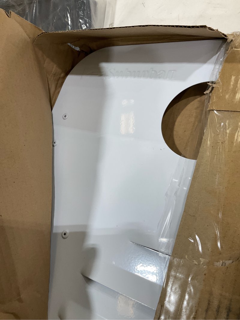 Condition photo showing New/Like New for st suburban 6285apw tankless water heater door, required door for installation of suburban st42 and st60 tankless water heaters, polar white