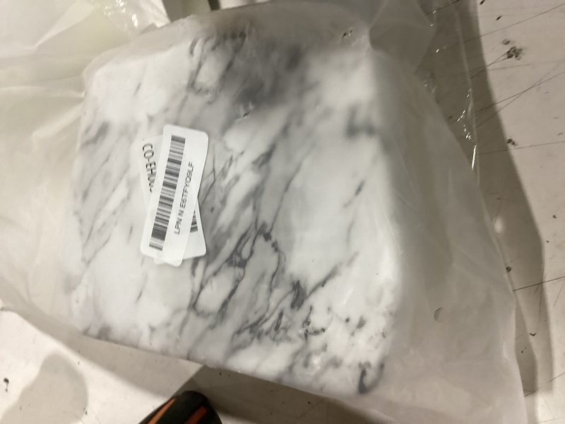 Condition photo showing As Is for corios women evening bag marble clutch bag bridal wedding purse charming shoulder bag grey