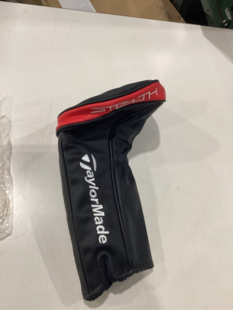 Condition photo showing Good Condition for TaylorMade New Golf Stealth Black/Red Driver Headcover
