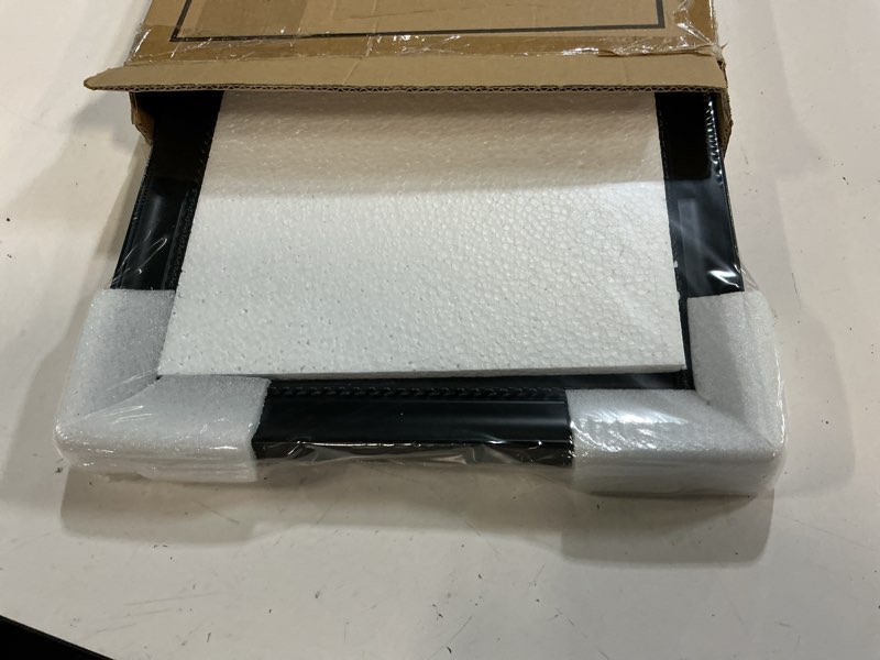 Condition photo showing Good Condition for gmframes solid wood diploma frame with tassel holder for 8.5x11 certificate,black finish with intricate black rope detail,uv protection acrylic black 11x17 for 8.5x11 with tassel
