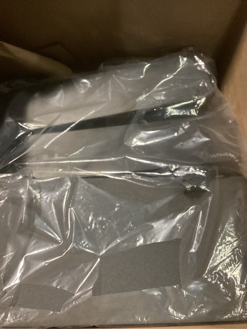 Condition photo showing As Is for ultimea 5.1ch surround sound bar with subwoofer, dolby atmos, voicemx, bassmx, app, 300w soundbar for smart tv, home theater surround sound system for tv, bluetooth 5.4, poseidon m60 (2026 model) u3721