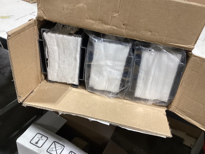 Condition photo showing As Is for 3pack 213 replacement filter compatible with aprilaire whole house air purifiers model 1210, 1620, 2210, 2216, 3210, merv 13 furnace filter replacement, size 20x25x4 (actual size: 21.1x24.8x4in)