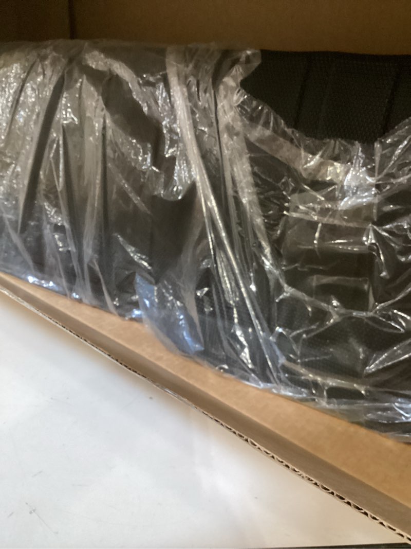 Condition photo showing Good Condition for floor mats & cargo liner for jeep grand cherokee l 2021-2025 (6-passenger no center console) with backrest mat, all weather tpe heavy duty automotive floor liners full set accessories black 21) for grand cherokee l 2021-2025 (6-seat) set