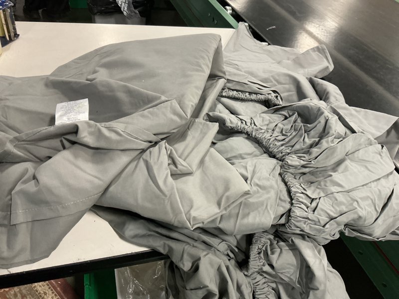 The Big One® Easy Care 275 Thread Count Sheet Set or Pillowcases, Gray