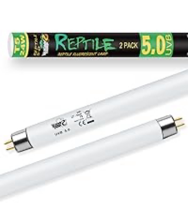 Homnebila t5 uvb reptile light 2 pack