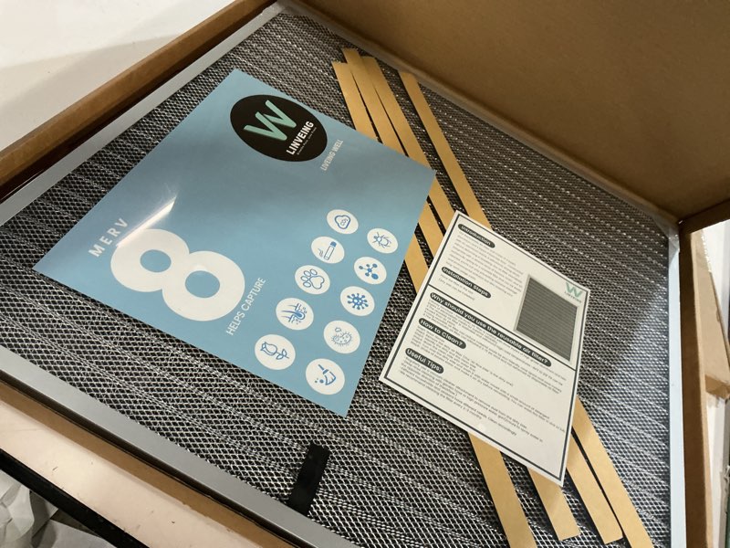 Condition photo showing New/Like New for 20x20x1 Reusable Air Filter, Electrostatic, Washable Lasts a Lifetime, Breathe Fresher Air in Home a