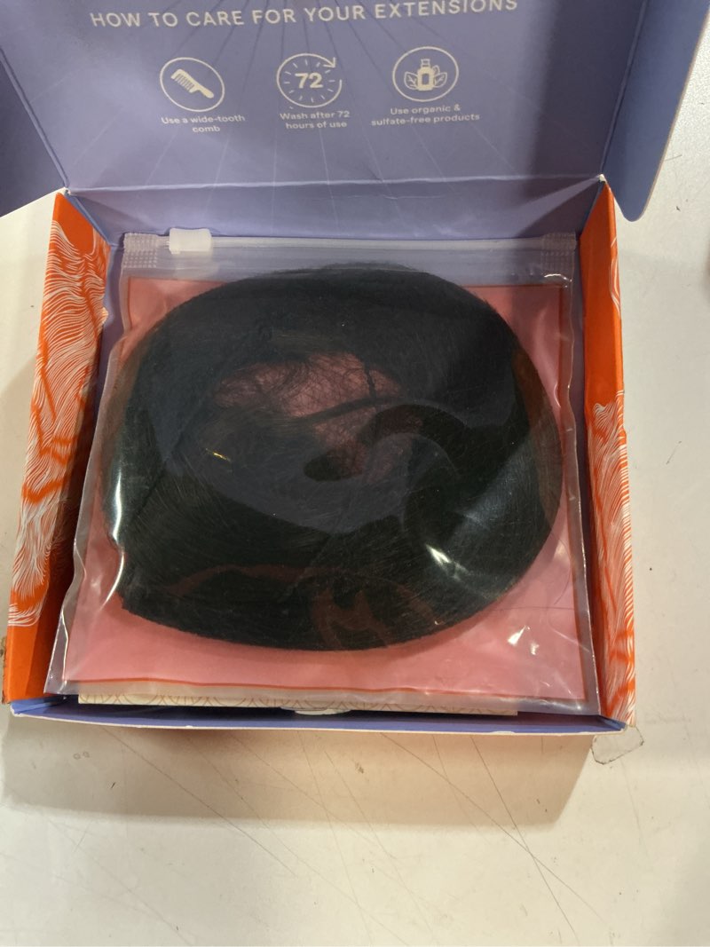 Condition photo showing Good Condition for full shine butterfly weft hair extensions 16 inch 50g genius weft human hair dark brown invisible pu hole extensions thin micro bead weft silky human hair for women 1pc-# 2 dark brown 16 inch-50g