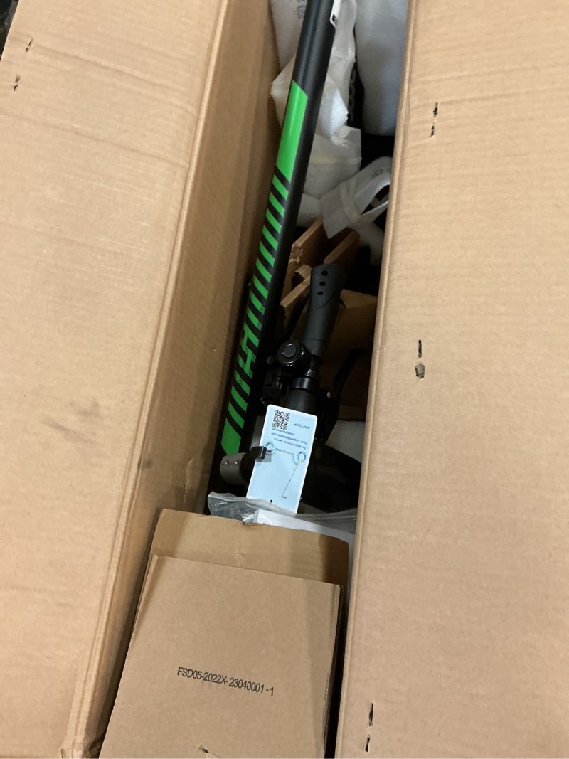 Condition photo showing Good Condition for acer electric scooter for adults, 500w peak motor, max speed 15.5mph, 20 mile long range, 8.5” soild tires, double brake system folding e-scooter commuter (es series 3) black