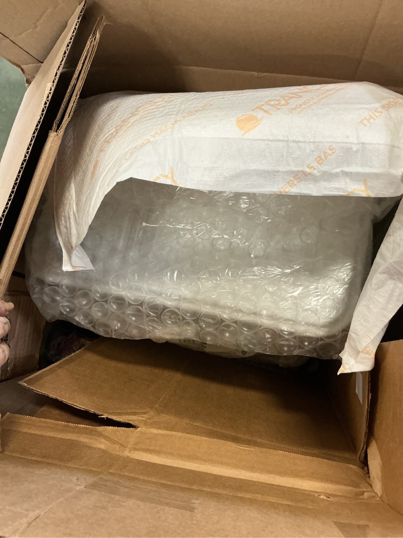 Condition photo showing New/Like New for Classic flame infrared quartz stove heater with thermostat white