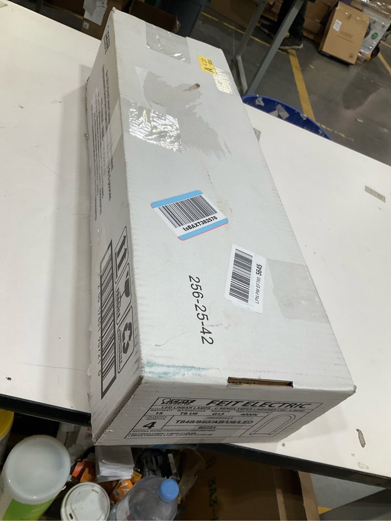 Condition photo showing As Is for 6in LED U-bend linear lamps direct replacement 