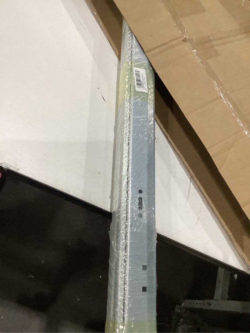 Condition photo showing Good Condition for heavy duty 1 pair garage door vertical track kit with connecting plates and screws, 7ft galvanized steel, 76" length, fits 2" rollers, 4x38"