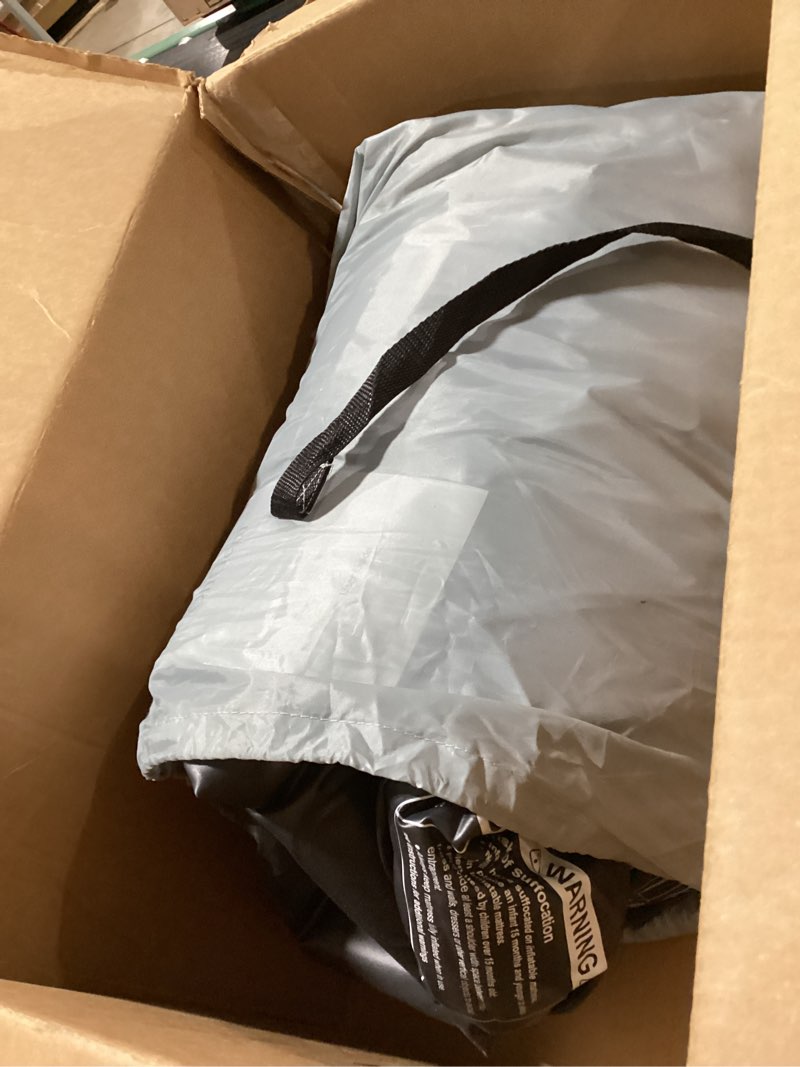 Condition photo showing Good Condition for OhGeni 20" Queen Air Mattress with Built in Pump, Inflatable Blow up Bed, Upgraded Pillar Design, 3-Min Inflation Airbed for Guests,Better to Get up, 650LBS Queen 20''Black(Elevated Comfort Height)