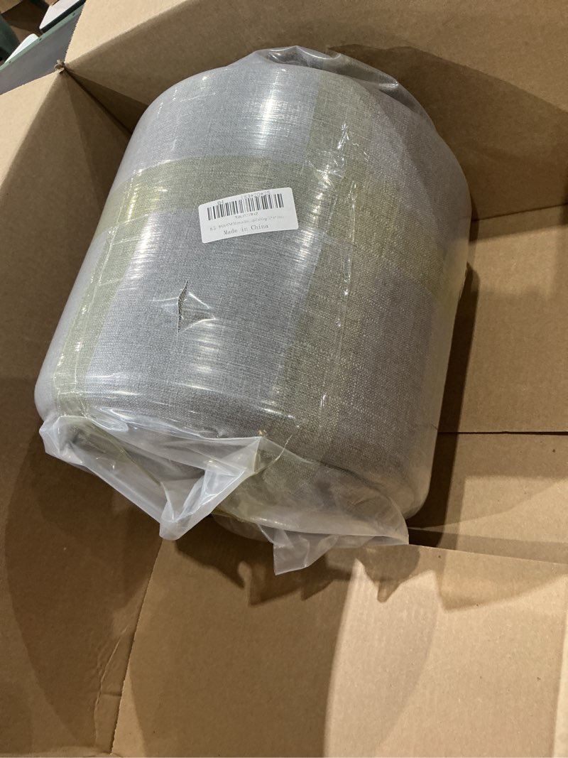 Condition photo showing New/Like New for mattress extender, bed gap/space filler, headboard pillow between headboard and mattress or wall, high-density foam with removable cover?light grey-cal king-72 * 8 * 10in?