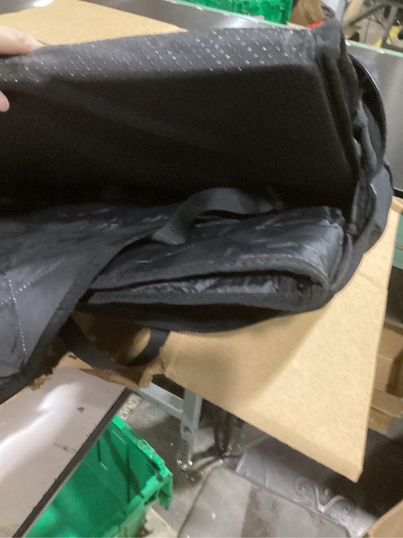 Condition photo showing Good Condition for back seat extender for dogs-large space, dog car seat cover hard bottom holds 420lbs, sturdy backseat extender for dogs,upgraded waterproof pet car bed dog hammock for car, suv,truck, black l - for cars/ mid-size suv/ small truck black