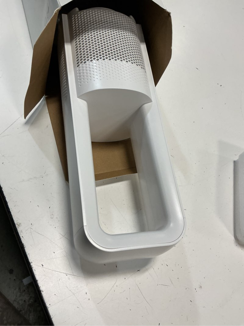 Condition photo showing Good Condition for desk fan bladeless, 120° oscillating fan rechargeable, quiet fan with night light, smart led touch control, 4 speed & 9h timer, small table fan, auto display off, ideal for home, office, study room white