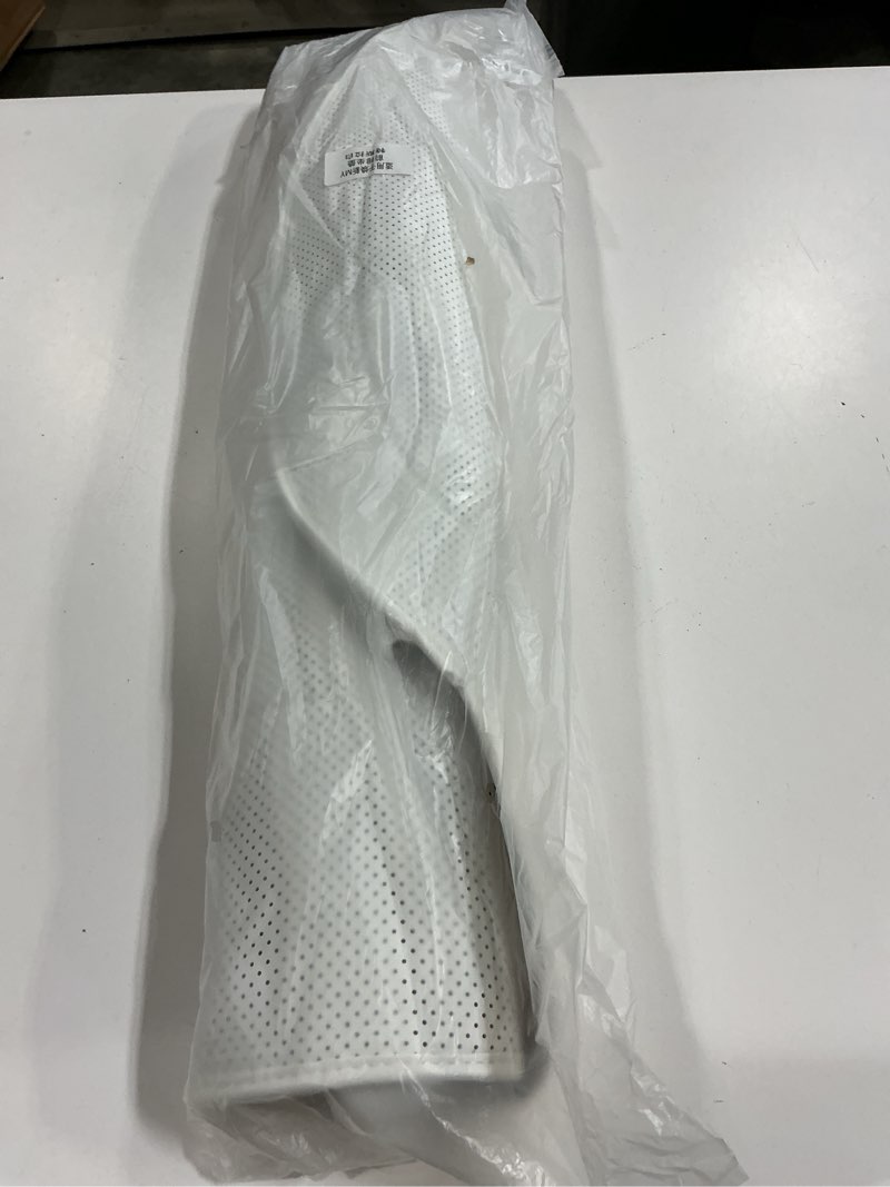 Condition photo showing New/Like New for 2025 2026 Nappa Leather Car Seat Covers Custom for Tesla Model Y Juniper Premium/Performance Accessories Breathable Perforated All-Season Universal Front Bottom Seat Protectors, White White For Tesla Model Y