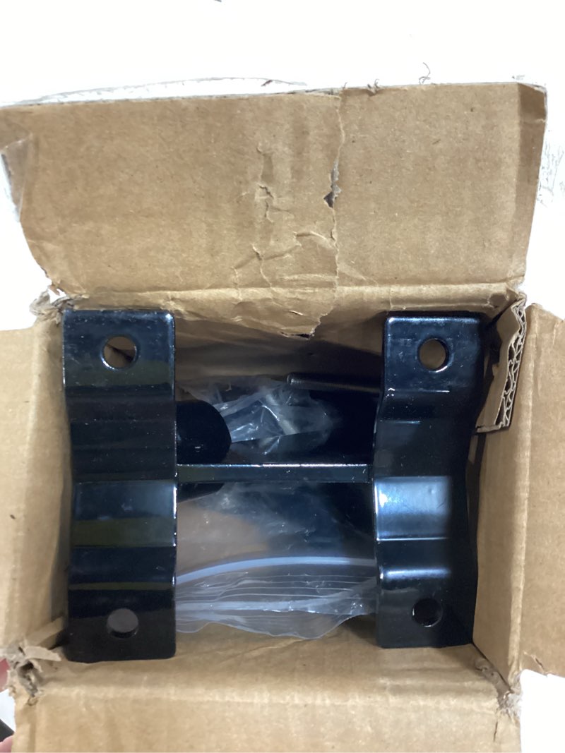 Condition photo showing As Is for hiflame flagpole bracket 45 wedge black flagpole mount for garden commercial porch outside flag