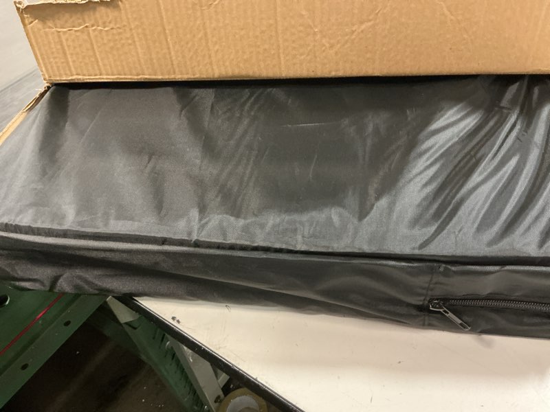 Condition photo showing Good Condition for FURTIME XL Back Seat Extender for Dogs, Hard Bottom Dog Car Seat Cover for Truck Back Seat, Upgraded PU Leather Waterproof Anti-Scratch, Large Space Back Seat Cover for Full Size Truck SUV, Brown Brown For Full Size Truck /Full Size SUV