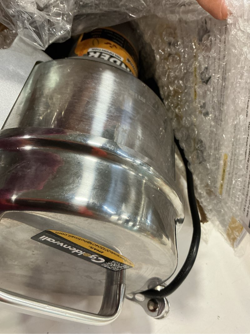 Condition photo showing Good Condition for CGOLDENWALL Safety Upgraded Electric Grain Grinder Mill High-speed Dry Spice Herb Mill Grinding Machine with 2400W Commercial Motor Overload Protection CE 110V (700g Hand-held Type)