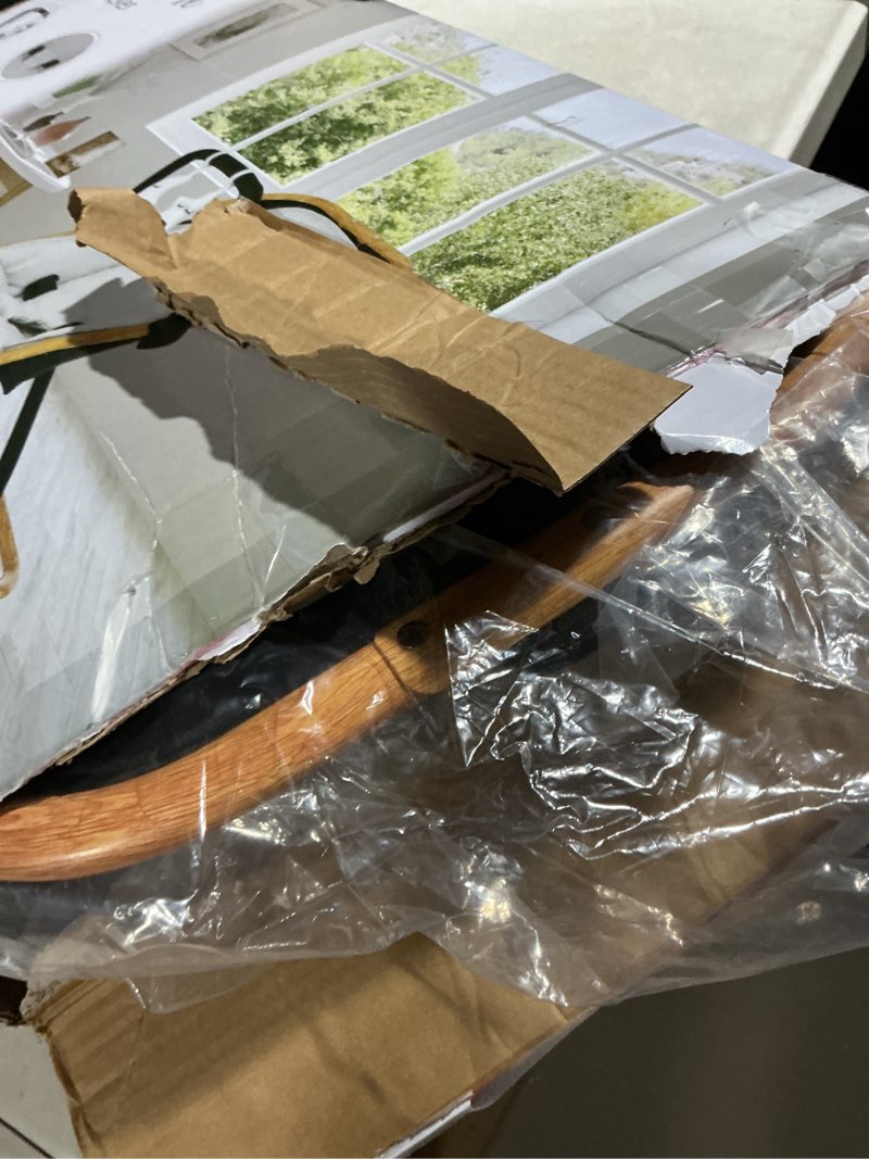 Condition photo showing Good Condition for Dream On Me Rock On Me 2-in-1 Baby Rocker and Stationary Seat, Adjustable Recline, Gentle Music & Vibration, 3-Point Safety Harness, Detachable Toy Bar, Folds Compact for Travel – Black & Grey