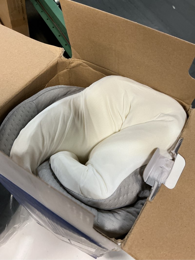 Condition photo showing Good Condition for cooling cervical neck pillow for pain relief, ergonomic mellow sleep pillow for neck support | adjustable | memory foam | odorless orthopedic bed pillow for side back stomach sleepers - gift for mom white