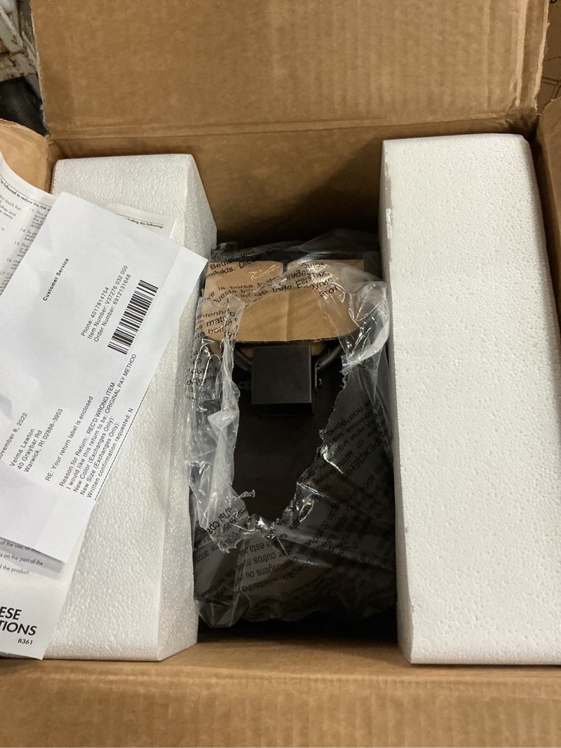 Condition photo showing Good Condition for duraflame Infrared Quartz Electric Lantern Heater - bronze finish 