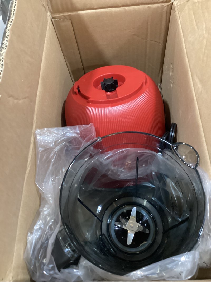 Condition photo showing New/Like New for Professional Blender | 8-Cup Big Capacity | Powerful 25,000RPM Motor | Smoothies, Shakes, and Frozen Drinks Blender | BPA-Free & Dishwasher-Safe | Red
