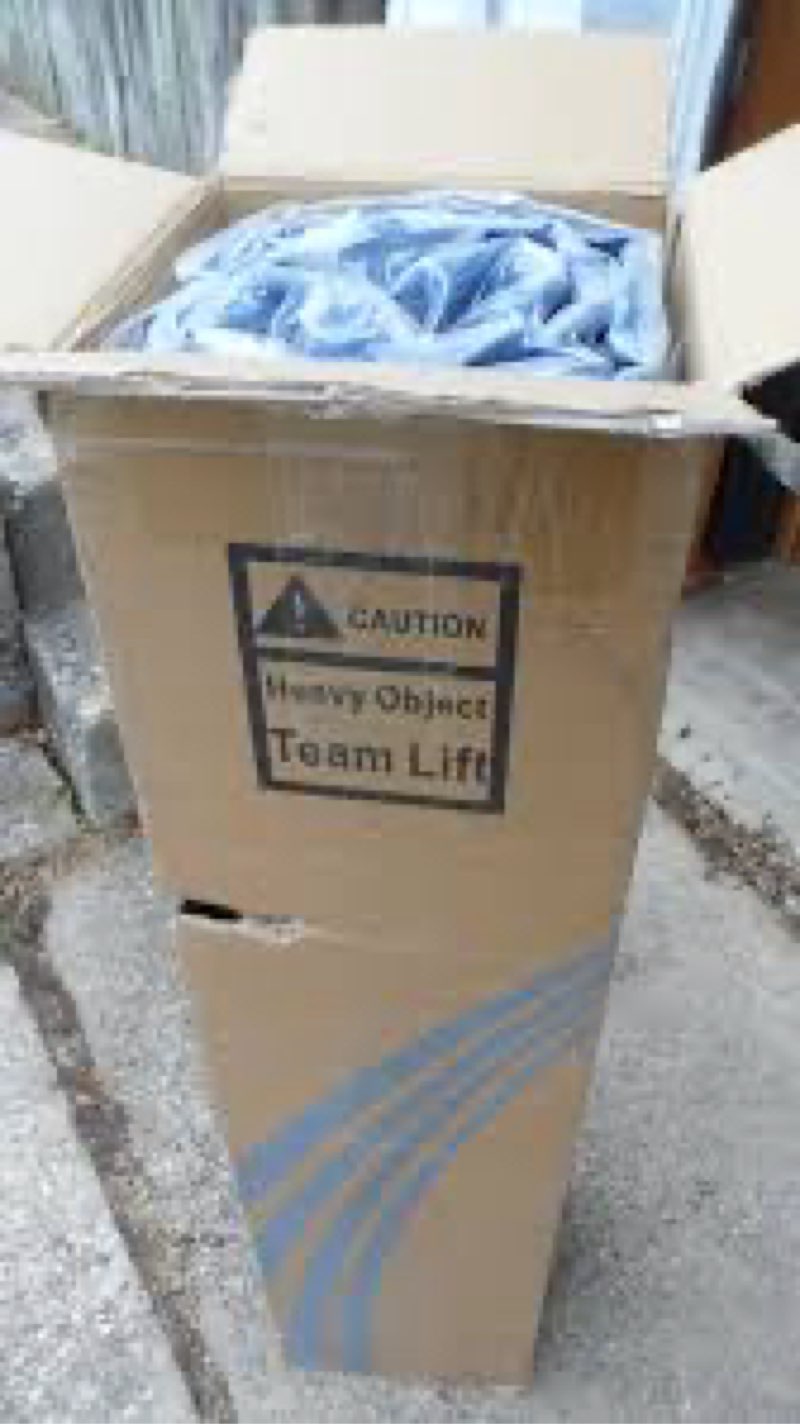 Tri-Fold Memory Foam Mattress, Twin, 4\" like new