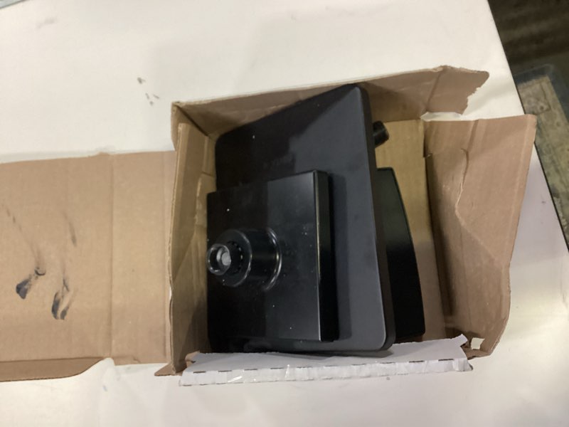 Condition photo showing As Is for Delta Modern 14 Series Shower Faucet Set, Matte Black Shower Head and Handle Set, Valve Trim Kit, Matte Black T14267-BL-PP (Valve Not Included) Matte Black Standard Shower Head