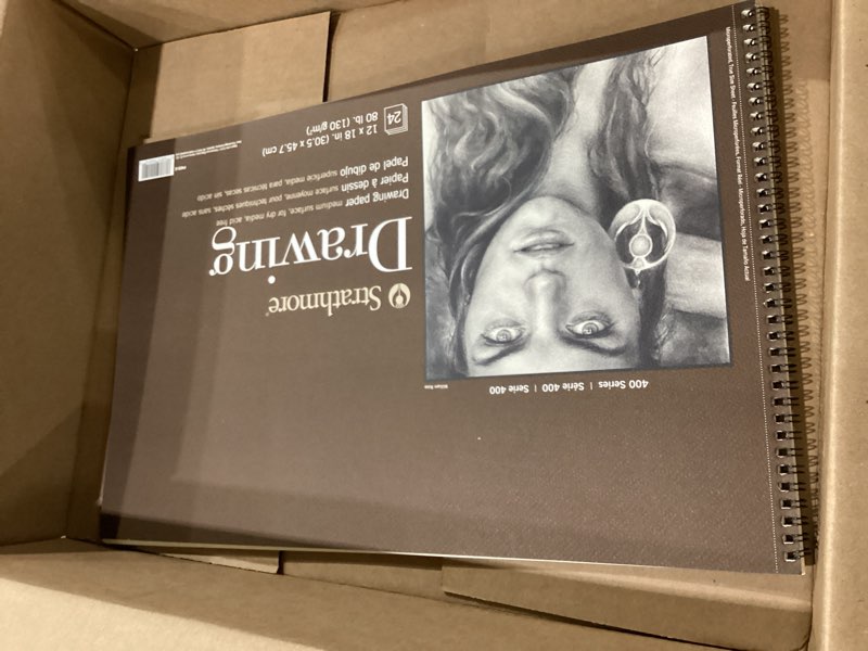 Condition photo showing New/Like New for Strathmore (400-6 400 Series Drawing, Medium Surface, 12"x18", 24 Sheets , White Cream 12x18