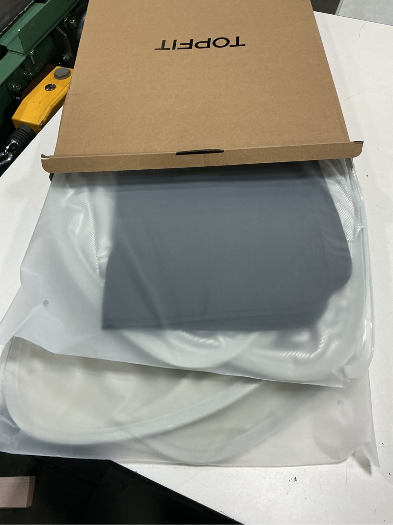 Condition photo showing New/Like New for tesla model y juniper sunshade roof 2025-2026, no-sag heat insulation glass roof sunshade, nano reflective uv block sunroof shade, foldable tesla model y juniper accessories (gray)