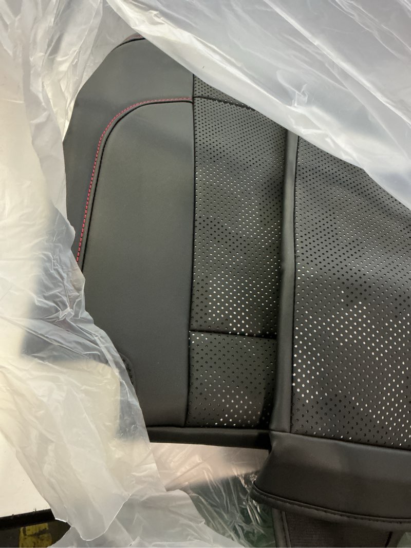 Condition photo showing Good Condition for leather seat covers custom fit for tacoma gen 4th (2024-2026) double cab, for sr, sr5, trd prerunner, trd sport, trd off-road, limited, trailhunter - armrest covers included - fully covered 2024-2026 (camouflage black) & full set 4th gen tacoma 2024-2026 & double cab