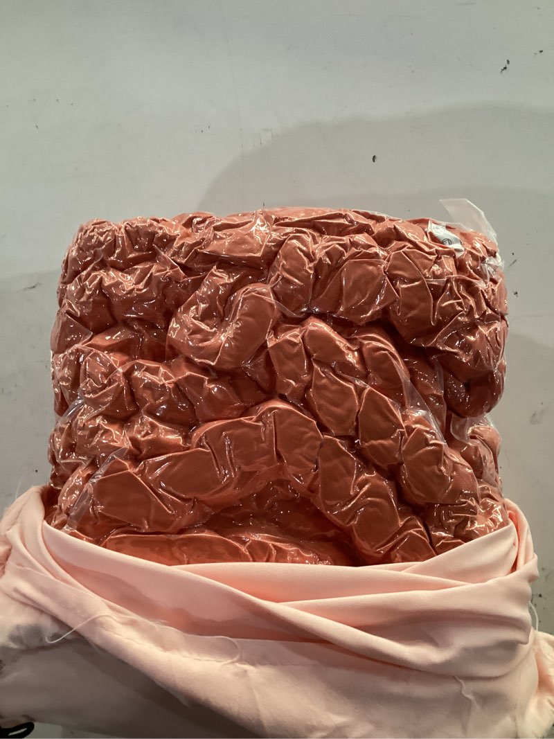 Condition photo showing Good Condition for 20 pack cheesecloth table runner 20 x 120 inch long boho gauze table runners 10ft semi sheer table runner for wedding decor, baby shower, birthday party, banquet (orange) orange 20 pack 10ft