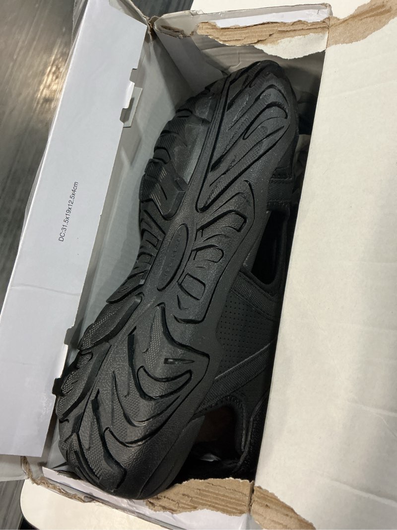 Condition photo showing Good Condition for dream pairs men's hiking walking sport water sandals | comfortable athletic arch support sandals for men outdoor adventurous open toe water shoes 11 black