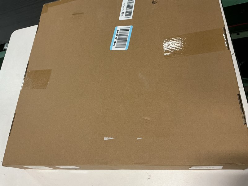 Condition photo showing New/Like New for 30.7×20 Inch Large Modern Decorative Giant Pendulum Wall Clocks,Big Classical Metal Dial Wall Clock with Walnut Pointers for Living Room,Office,Entryway,Dining Room Decor Black 30.7×20 inch