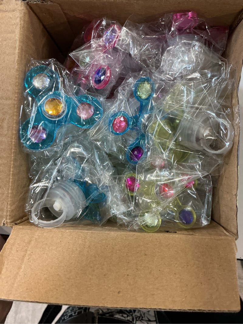 Condition photo showing Good Condition for 24pcs led light up fidget spinner rings glow party favors bulk for kids 4-8 8-12 summer goodie treat bags stuffers pinata fillers carnival prizes classroom treasure box toys birthday return gifts