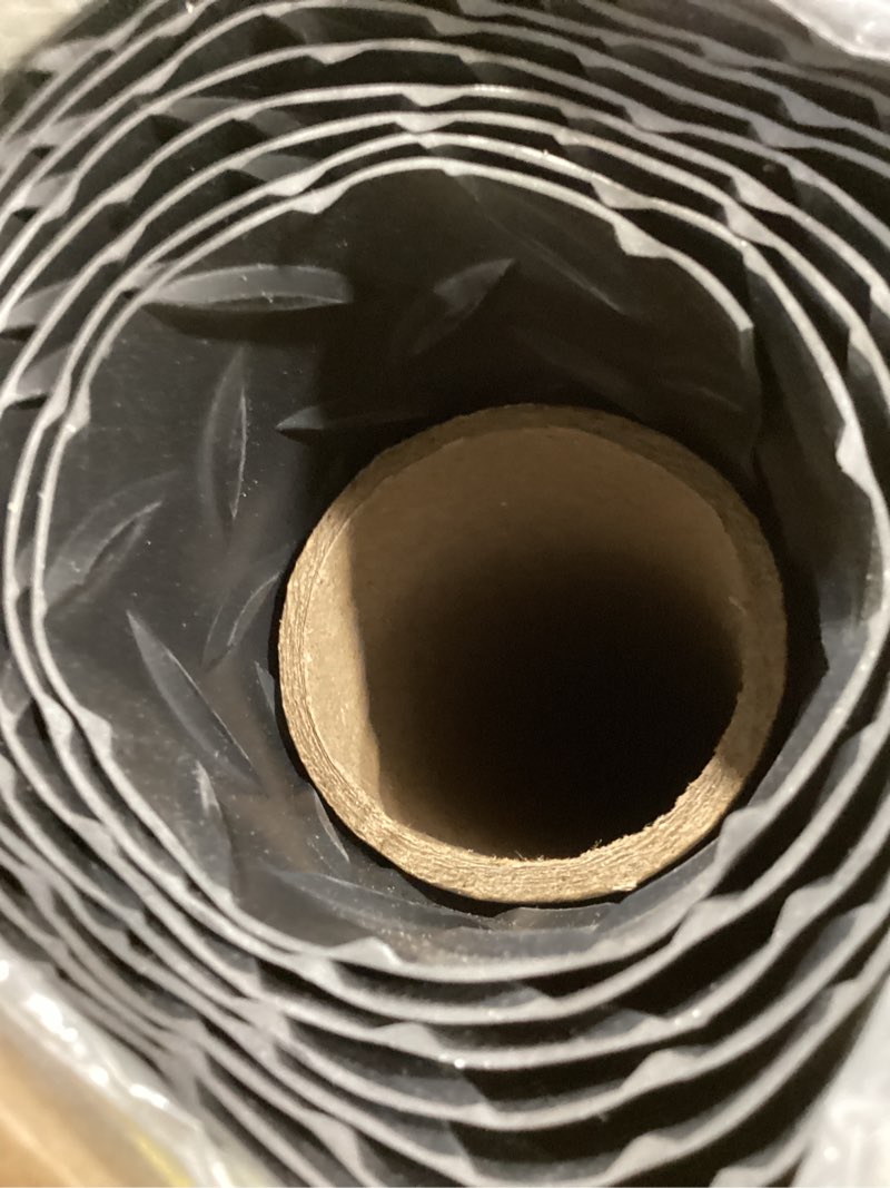 Condition photo showing Good Condition for TUFFIOM 7.5 x 17 FT Garage Floor Mat, Thickened Diamond Plate PVC Garage Mats Flooring Roll for Under Car, Garage Car Parking Mats for Compact SUVs, Sports Car Silver 7.5'x17'