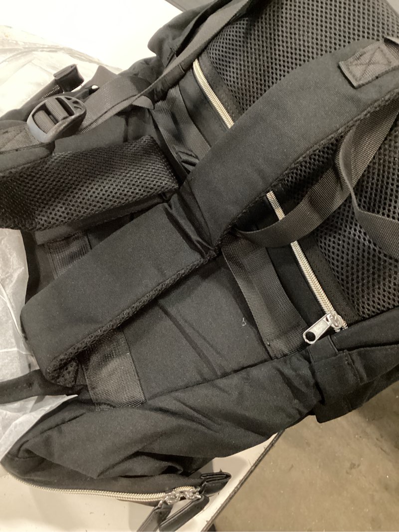 Condition photo showing Good Condition for matein lunch backpack, 15.6 inch laptop backpack with lunch box, stylish nurse, teacher work backpacks with insulated compartment, meal prep bag for women men commute outdoor picnic camping, 2pcs set black 15.6 inch