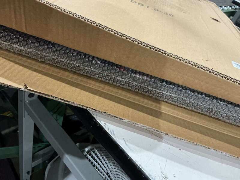 Condition photo showing Good Condition for threshold ramp for doorways,adjustable height 2.6"-7.3" aluminum wheelchair ramp with heightening screws and swivel angle leg,1100lbs load capacity, 30"x36'' curb ramp for trolley,power chairs 2.6"-7.3" rise & 30"x 36"