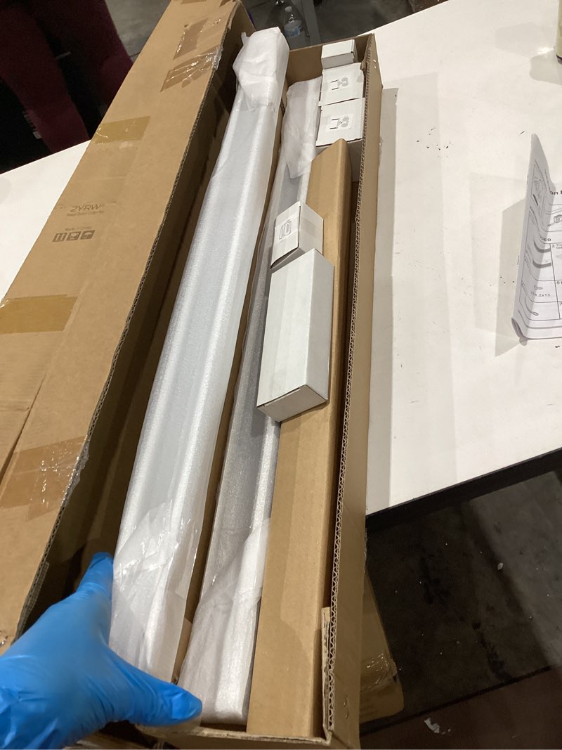 Condition photo showing Good Condition for finosen 5.3ft commercial grade sliding pocket door hardware track kit,top mount,heavy duty,smoothly and quite,easy to install,aluminum(door is not included)